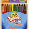 CRAYOLA Swirl Mini Twistable Crayons - Assorted Colours (Pack of 20)