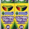 CRAYOLA Colouring Pencils - Assorted Colours (Pack of 48)