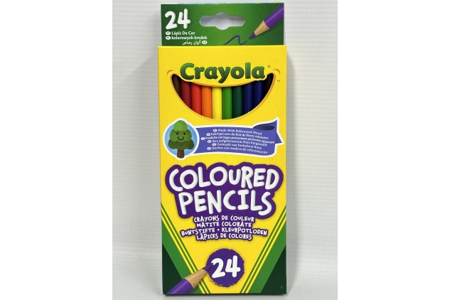 CRAYOLA Colouring Pencils - Assorted Colours (Pack of 48)