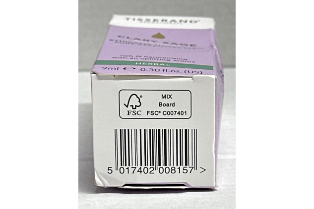 Tisserand Pure Essential Ethically Harvested Oil Clary Sage 9ml