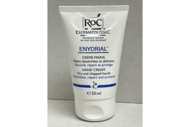 Roc Dermatologic Enydrial Hand Cream 2 X 50ml Travel Size For Dry Chapped Hands