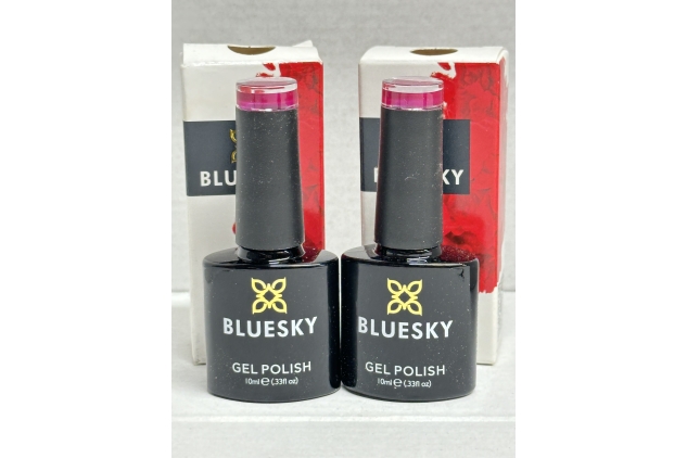 2 X Bluesky Gel Polish, Light Sky Night, A33, 10 ml, Gel Soluble Nail Polish