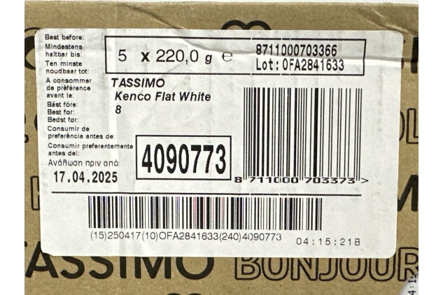 Tassimo Coffee Pods Kenco Flat White 5 x 8 Drinks (Total 40 Drinks) 4