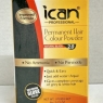 ican Permanent Powder Hair Dye-No Ammonia No Peroxide 2.0 Natural Black 12 Pack