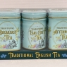 English Teas Vintage Victorian Tea Tins with loose-leaf tea (Pack of 2)