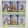 English Teas Winnie the Pooh & Friends 3x Mini Tea Tins with English Loose Leaf Tea (Pack Of 2)