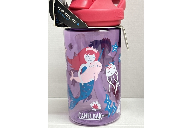 CamelBak Eddy+ Kid Tritan Renew Bottle 400ml Mermaid Princess | Leakproof, Easy To Clean | Limited Edition