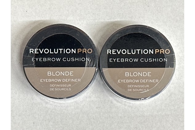 Revolution Beauty London Pro, Eyebrow Cushion, Blonde, 2.2g (Pack of 2)