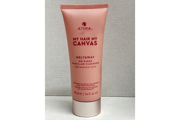 Alterna My Hair My Canvas Meltaway Micellar Cleaner No Rinse 100.5ml Vegan Quick Dry Cream to Powder Cleaner Absorbs Oil and Sweat for Shower Clean Hair