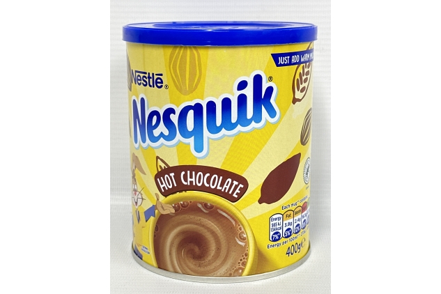 Nesquik Hot Chocolate Drink Mix Powder 400g | Best Before Date 30/06/2024