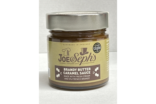 Joe & Seph's Brandy Butter Caramel Sauce, 230 g | BEST BEFORE DATE 21/03/2024