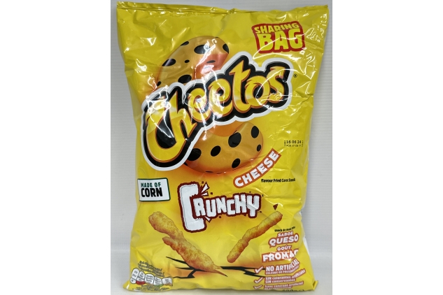 Cheetos Crisps Crunchy Cheese 2 X 400g, Great For Sharing At Parties, BBQ, Summer Of Sport | Best Before Date 16/06/2024