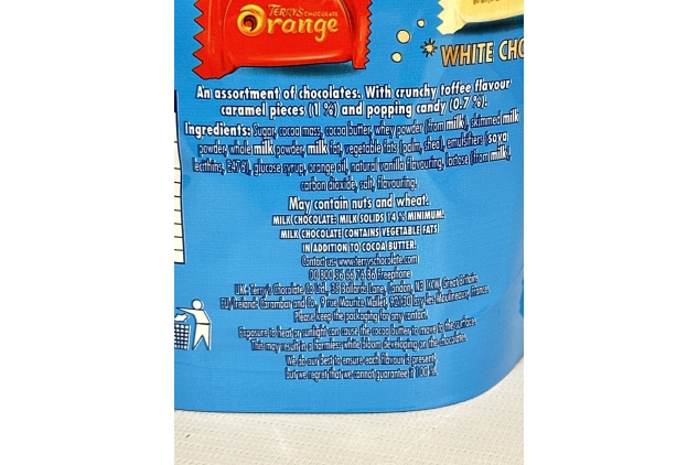 Terry’s Chocolate Orange Segsations 5 Assorted Flavours Sharing Bags 6 X 360g = 2.16KG TOTAL | Great For Euros Football Parties