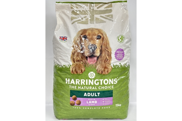 Harringtons Complete Dry Adult Dog Food Lamb & Rice 15kg