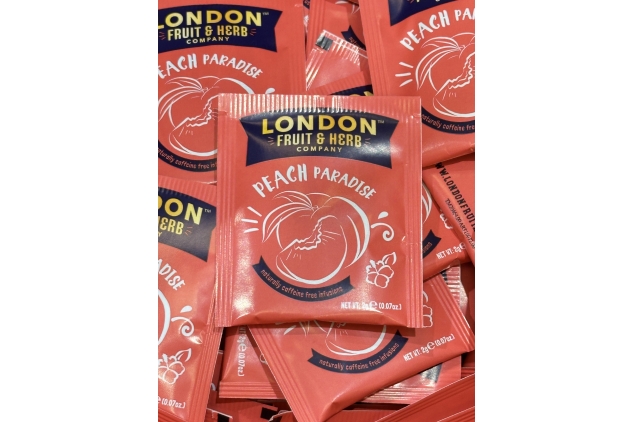 London Fruit & Herb Company | Peach Paradise | 80 Tea Bags | Sold Loose Individually Wrapped