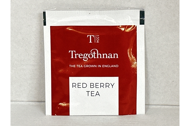 The Tregothnan Tea Bags | Red Berry Tea | 100 Pack Individually Wrapped