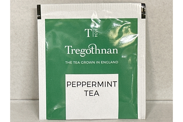 The Tregothnan Tea Bags | Peppermint Tea | 100 Pack Individually Wrapped