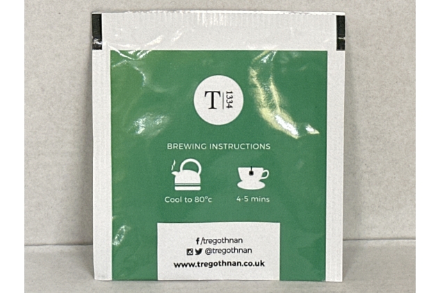 The Tregothnan Tea Bags | Peppermint Tea | 100 Pack Individually Wrapped