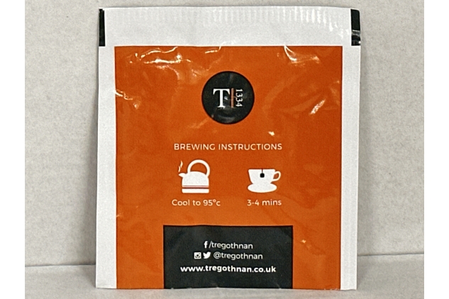 The Tregothnan Tea Bags | English Breakfast Tea | 100 Pack Individually Wrapped