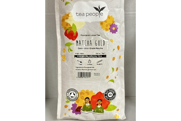 BEST BEFORE DATE 09/12/2022 | Matcha Gold | Powdered Loose Tea | Ceremonial Grade Matcha 1kg Bag | BEST BEFORE DATE 09/12/2022