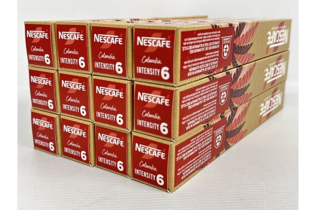 Nescafe Nespresso Original Coffee Pods | Colombia Espresso | Intensity 6 | 12 X 10 Pack | 120 Capsules