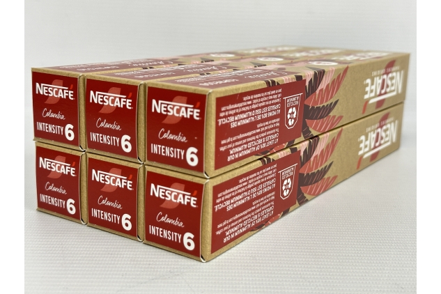 Nescafe Nespresso Original Coffee Pods | Colombia Espresso | Intensity 6 | 6 X 10 Pack | 60 Capsules