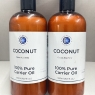 Mystic Moments | Coconut Carrier Oil - Pure & Natural Oil Perfect for Hair, Face, Nails, Aromatherapy, Massage and Oil Dilution Vegan GMO Free 2 X 500ml