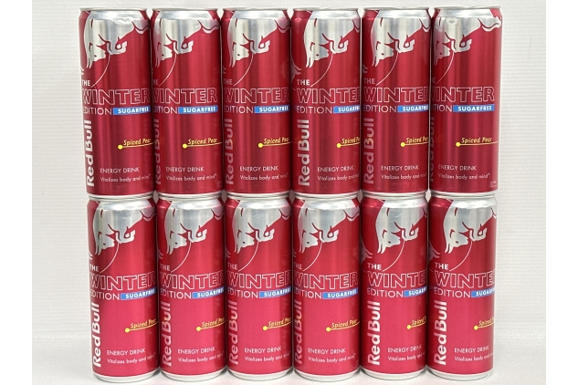 Red Bull Energy Drink Sugar Free Ruby Edition Spiced Pear 12 X 355ml | BEST BEFORE DATE 18/07/2024