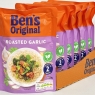 Ben's Original Microwave Rice, Roasted Garlic, 6 x 220g | Best Before Date 17/07/2024