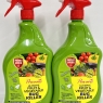 Provanto Ultimate Fruit and Vegetable Bug Killer, 1L - Fast Acting Bug Spray - 2 Weeks Protection for Fruit and Vegetable Plants - Contact Insecticide for Indoor & Outdoor Plants (Pack Of 2)