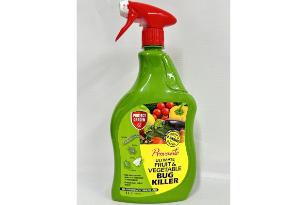 Provanto Ultimate Fruit and Vegetable Bug Killer, 1 Litre Trigger Spray Bottle