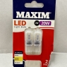 Status Maxim 20MLG9WW 2W G9 Capsule Lamp 3000K Warm White (Pack of 2)