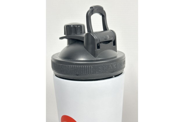 PhD Nutrition Hydro Shaker Water Flask Bottle, 750ml, Matte White Heavy Duty