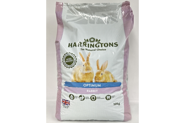 Harringtons Optimum Rabbit Food 10kg - Balanced, Wholesome & Tasty