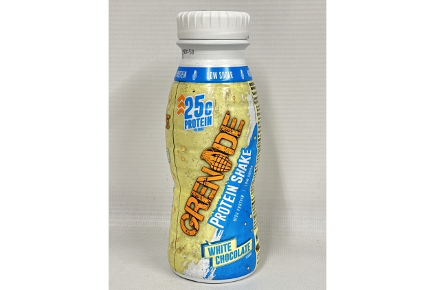 Grenade High Protein Shake, 24 X 330ml - White Chocolate Flavour | 25g Protein Per Drink | Best Before Date 03/09/2024