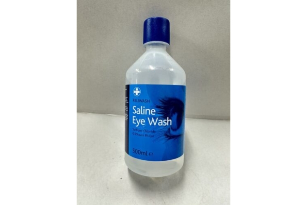 Reliance Medical Reliwash Saline Eye Wash 500ml