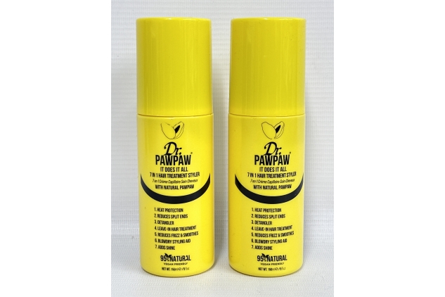 Dr Paw Paw 7 In 1 It Does It All Hair Treatment, Suitable All Hair Types 2 X 150ml