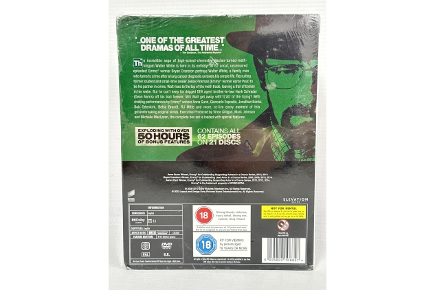 Breaking Bad Complete Series [DVD] All 62 Episodes | 21-Discs