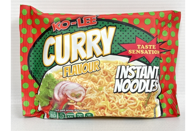 Ko-Lee Taste Sensation Curry Flavoured Instant Noodles 1 X 85g | Best Before Date 26/05/2024