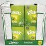 Kleenex Balsam Extra Large Tissues in 16 Compact Boxes- Balm Tissues - Protect and Soothe Your Nose When You've Got a Cold - BalmCare with Aloe Vera, Vitamin E and Calendula, 640 Tissues (16 boxes) DAMAGED PACKAGING SEE PHOTOS