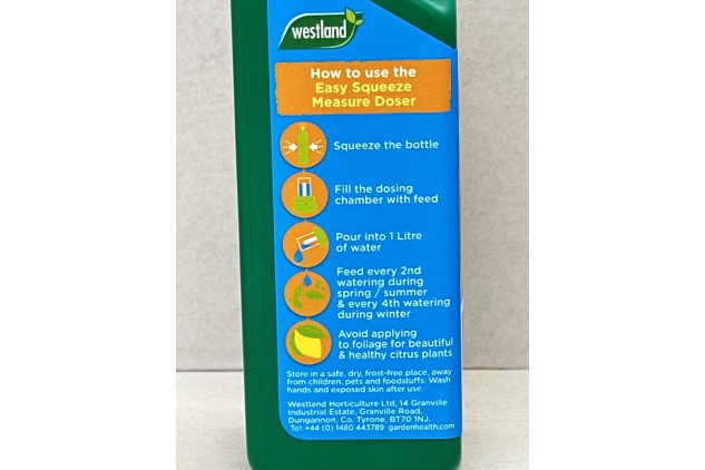 Westland Citrus Tree Feed Concentrate, 200 ml