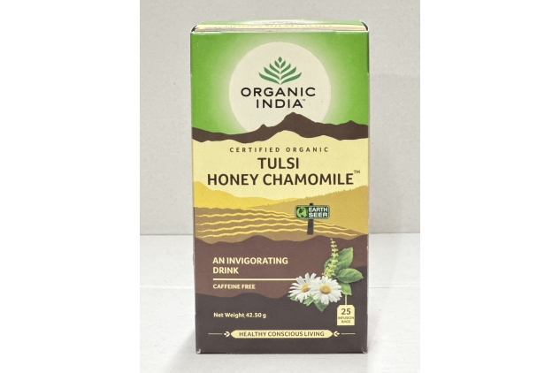 Tulsi Honey Chamomile Tea 25 Infusion Bags | Best Before Date 13/04/2024