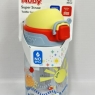 Nuby Super Straw Water Bottle No Spill Active Toddler Sippy Cup 360ml Sunshine