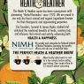 Heath & Heather Organic Green Tea with Orange Blossom 20 Pack Individually Wrapped Herbal Tea Infusions