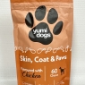 Dogs Supplement For Skin, Coat and Paws | Omega 3 Dog Chews with Biotin & Vitamin E For Itchy Skin Relief and Thinning Coat | Suitable For Adult & Senior Dogs | 60 Chicken Flavoured Chews | BEST BEFORE DATE 31/07/2024