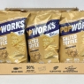 Popworks Salted Toffee Flavour Popped Crisps 85g (Pack Of 12) BEST BEFORE DATE 06/07/2024