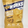 Popworks Salted Toffee Flavour Popped Crisps 85g (Pack Of 12) BEST BEFORE DATE 06/07/2024