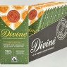 Divine Smooth Dark Chocolate With Tangy Clementine 70% Cocoa 15 X 90g Bars | Best Before Date 31/07/2024