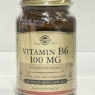 Solgar Vitamin B6 100 mg Food Supplement | 100 Vegetable Capsules (Pack Of 2)