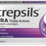 Strepsils Extra Triple Action, Sore Throat Lozenges, Blackcurrant, 24 Total, Soothes Sore Throat, Pain Relief, Numbs Pain, Relieves Germs, Fast Acting, Up To 2 Hours Relief, Sore Throat, Medication